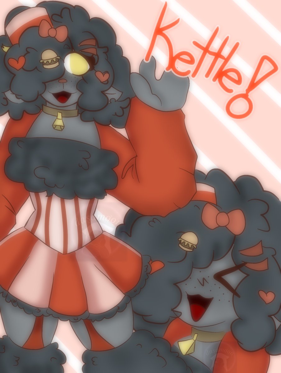 _dasamoon_'s tweet photo. Fanart of Kettle from Ribbon Rabbit Daycare!!

#dasamoonart #artmoots #digitalart #ROBLOX #ibisPaintX https://t.co/KRGeDxHSFE