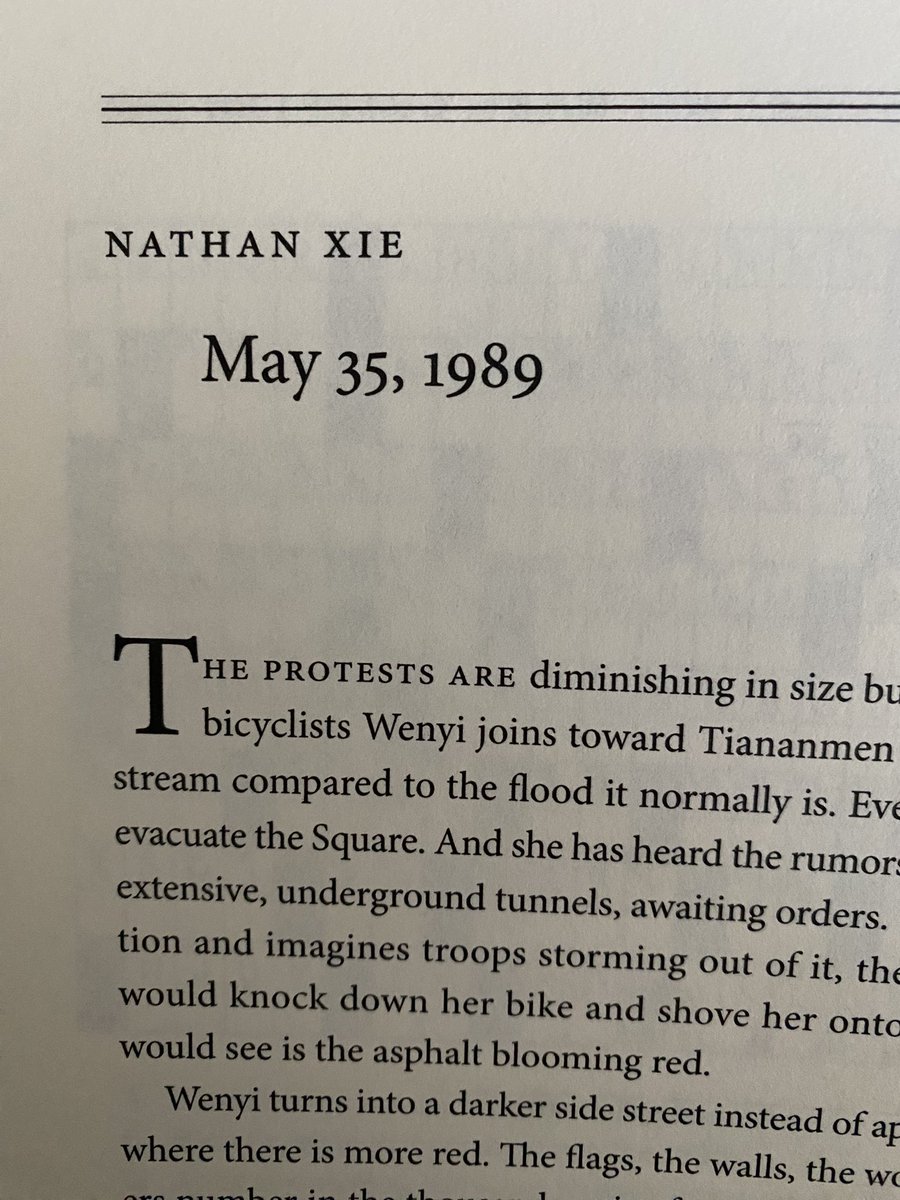 My first published short story in the <a href="/southern_review/">The Southern Review</a>! The story was inspired by my mother who used to bring lunch to the protestors at Tiananmen Square in 1989. Thank you to everyone who helped me bring this story to life!