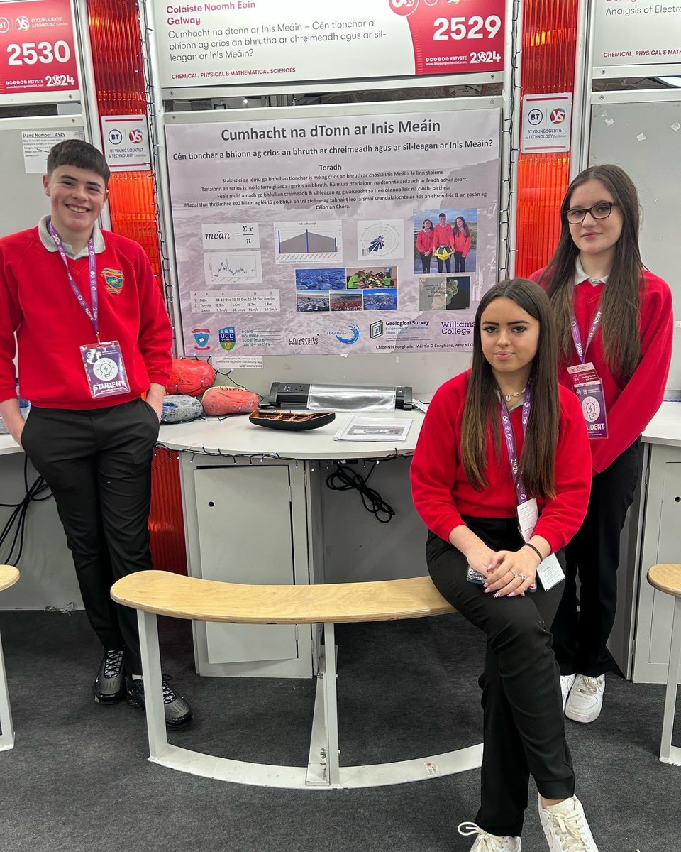 Coláiste Naomh Eoin (@col_naomh_eoin) on Twitter photo Comhgháirdeas mór mílteach Le Chloe, Máirtín & Amy - bhuaigh siad an dara h-áit idirmhéanach sa Rannóg Fisiceach, Ceimiceach & Mata <a href="/BTYSTE/">BT Young Scientist</a> <a href="/GRETBOfficial/">Galway and Roscommon ETB</a> <a href="/FredericDiasUCD/">Frederic Dias UCD</a> <a href="/RTERnaG/">Raidió na Gaeltachta</a> <a href="/bladhairernag/">bladhaire 🔥</a> Comhgháirdeas mór mílteach Le Chloe, Máirtín & Amy - bhuaigh siad an dara h-áit idirmhéanach sa Rannóg Fisiceach, Ceimiceach & Mata <a href="/BTYSTE/">BT Young Scientist</a> <a href="/GRETBOfficial/">Galway and Roscommon ETB</a> <a href="/FredericDiasUCD/">Frederic Dias UCD</a> <a href="/RTERnaG/">Raidió na Gaeltachta</a> <a href="/bladhairernag/">bladhaire 🔥</a>