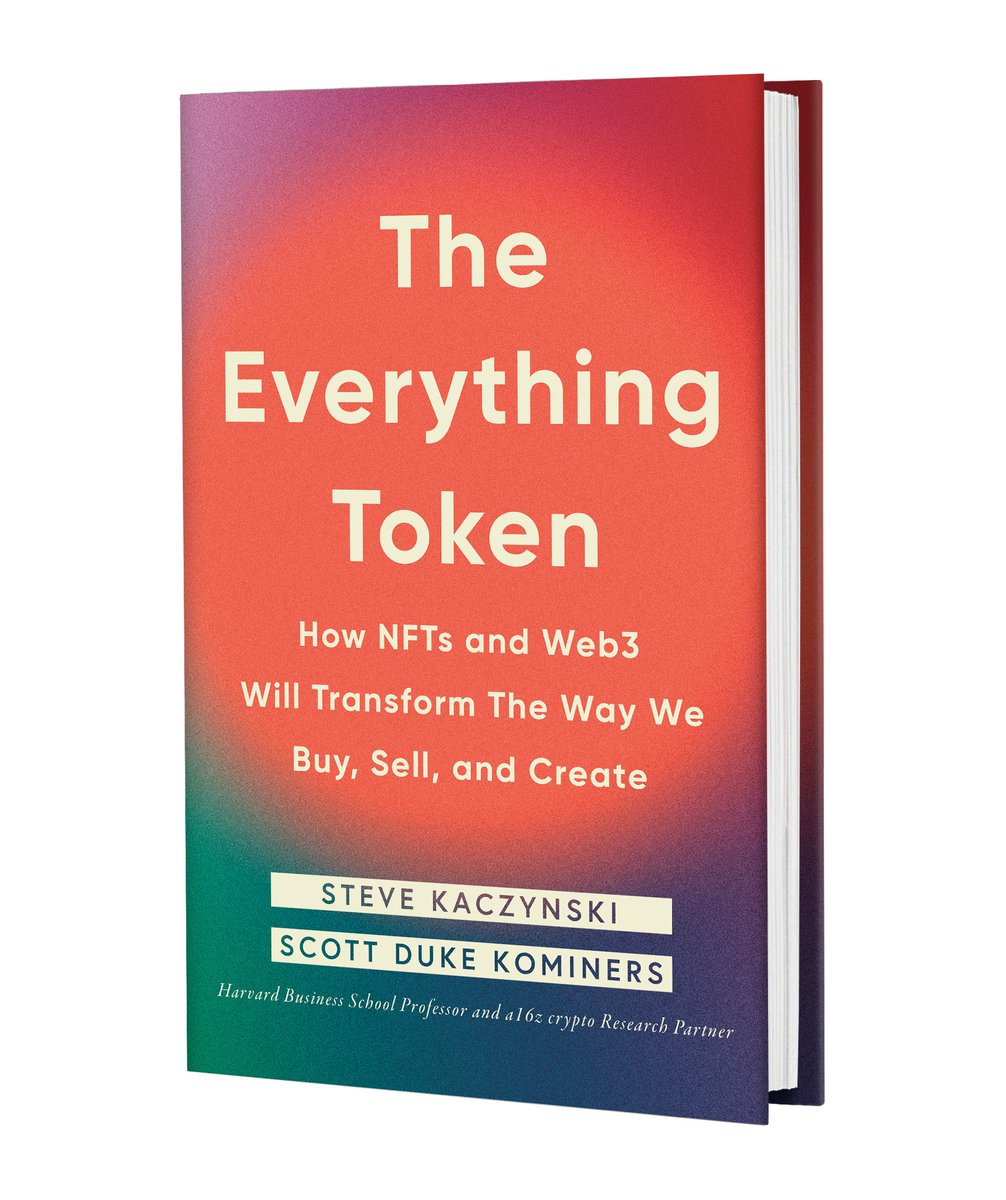 The Everything Token comes out in 11 days!

It's available for preorder NOW everywhere books are sold, but I'm giving away three ADVANCE copies that will arrive at your door before it hits shelves! 

To enter to win:
❤️Like
♻️RT
🗨️Comment

I'll pick winners over the weekend!