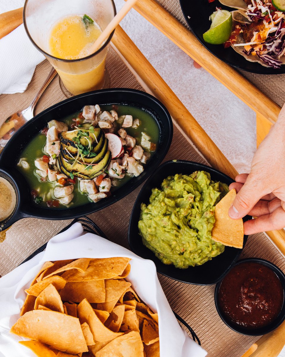 Embrace the flavors of the ocean with our homemade aguachile, a perfect combination of spicy, fresh, and sour that tastes even better as a poolside snack 🏝️ 🦐☀️. #FSPuntamita #Puntamita