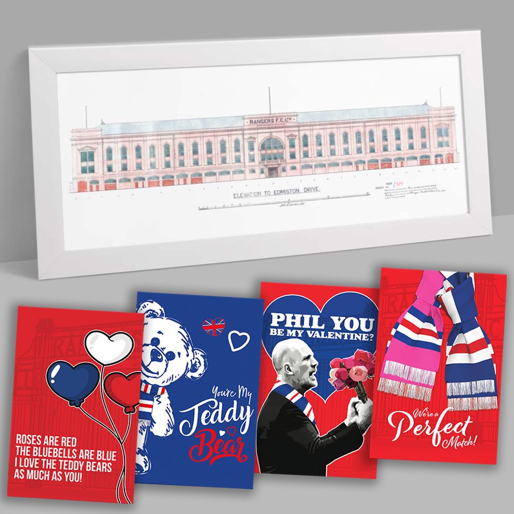 🇬🇧 VALENTINES GIVEAWAY 💙

⚽️ Each time RANGERS score against Hertha Berlin on Saturday we’ll giveaway a this poster and Valentines card of your choice from blueroomart.co.uk 

▶️ Simply like and repost to enter.

🔵⚪️🔴