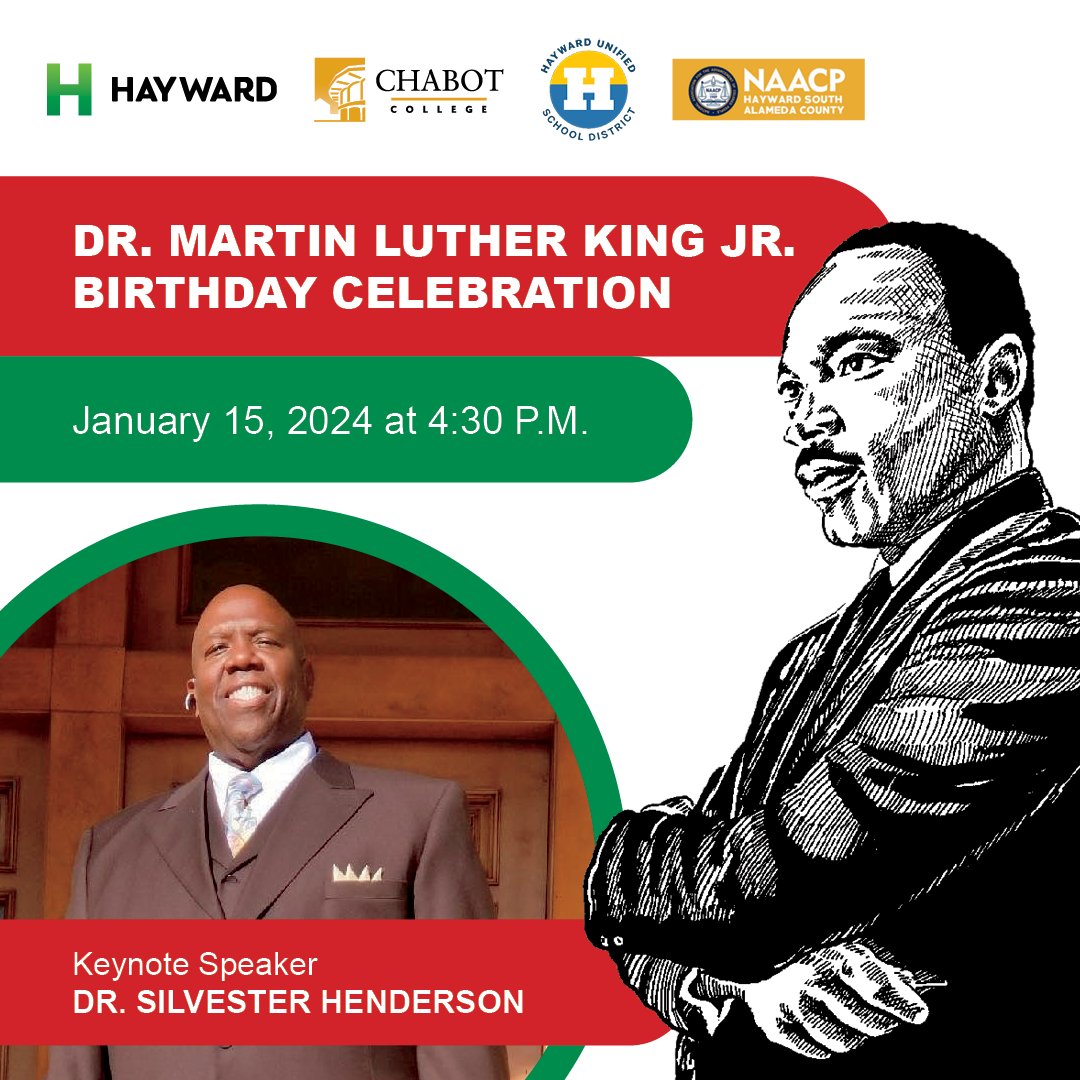 Along with the country, Chabot will be celebrating MLK Day this coming Monday (01/15), but our faculty, classified professionals and administrators strive everyday to bring his dream to life. Please join us on the Chabot campus for an MLK event: a.purplepass.com/.../273026-dr.…...