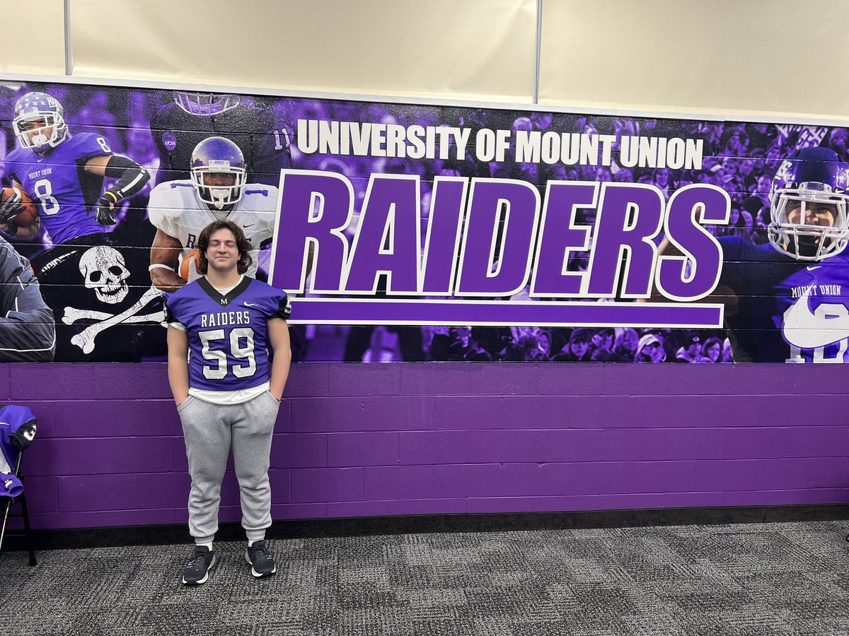 zmark59's tweet photo. Had a great visit today at Mount Union! Thanks @CoachKyleMiller for showing me around! https://t.co/oxqDtYfEqR
