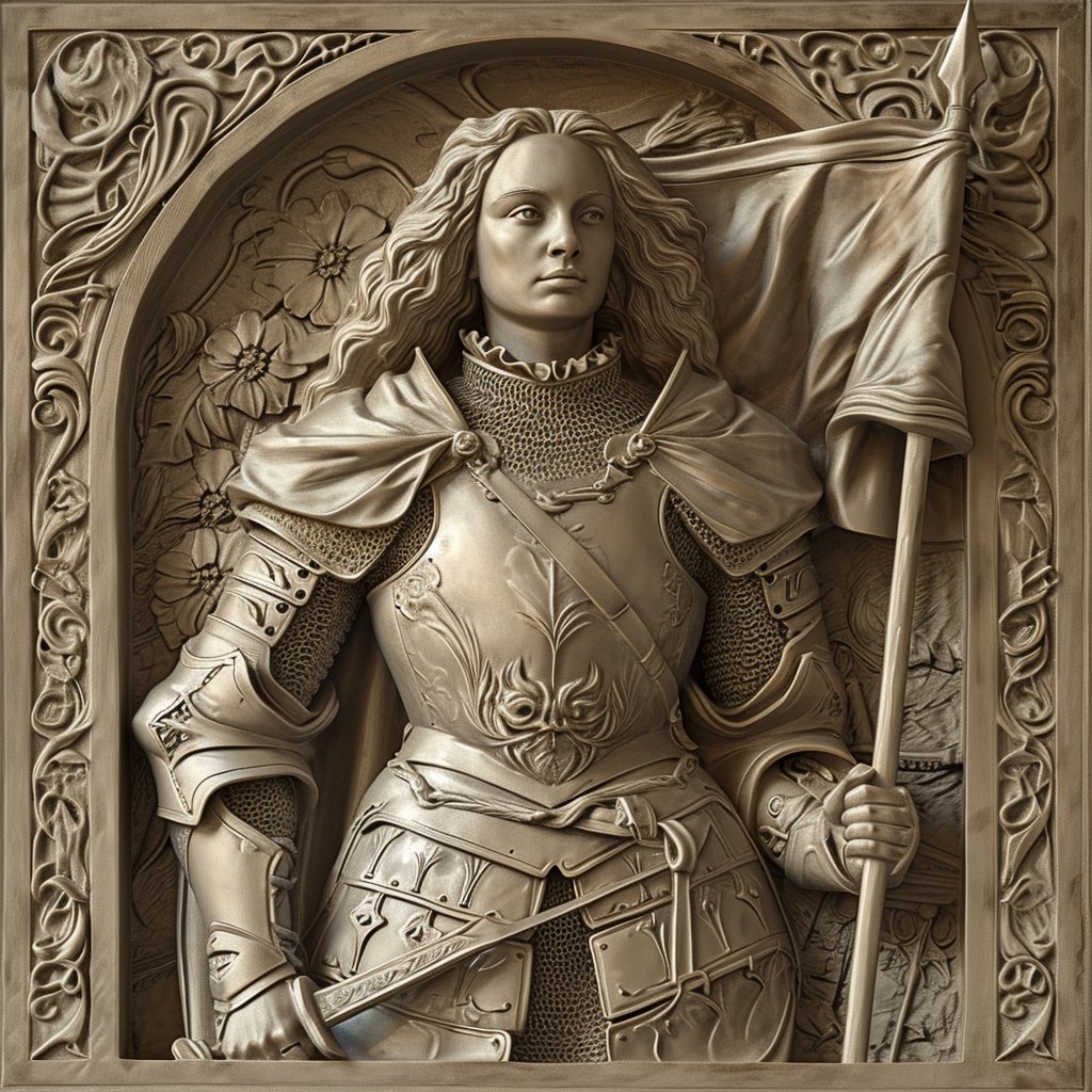 MayorKingAI's tweet image. #PromptShare 🚨Bas-relief technique🚨

💬[Character], [attributes], carved in bas-relief style, monochromatic color palette, soft shadows, finely engraved details

📜Bas-relief is a sculpture technique where figures subtly project from  the background, creating an illusion of…