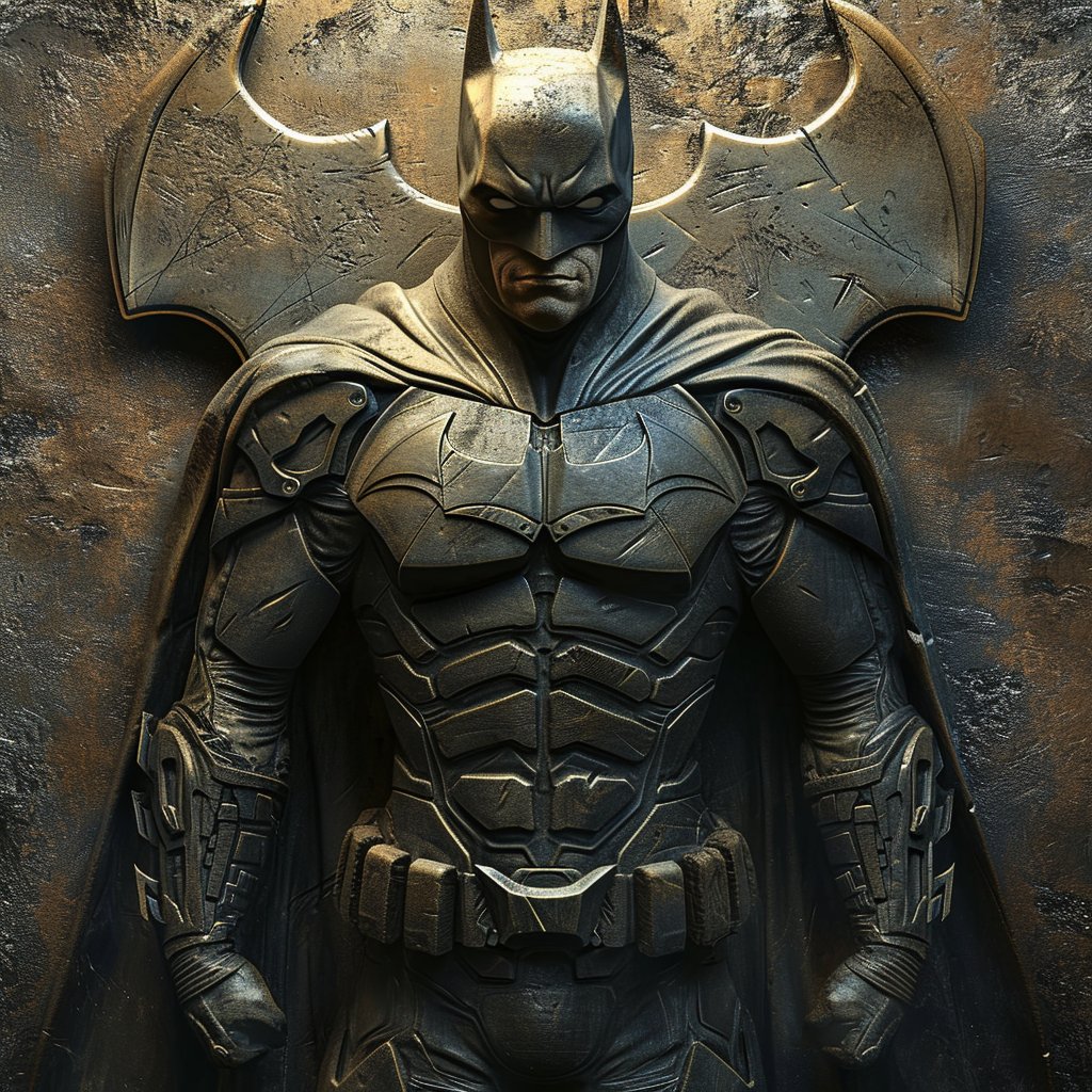 MayorKingAI's tweet image. #PromptShare 🚨Bas-relief technique🚨

💬[Character], [attributes], carved in bas-relief style, monochromatic color palette, soft shadows, finely engraved details

📜Bas-relief is a sculpture technique where figures subtly project from  the background, creating an illusion of…