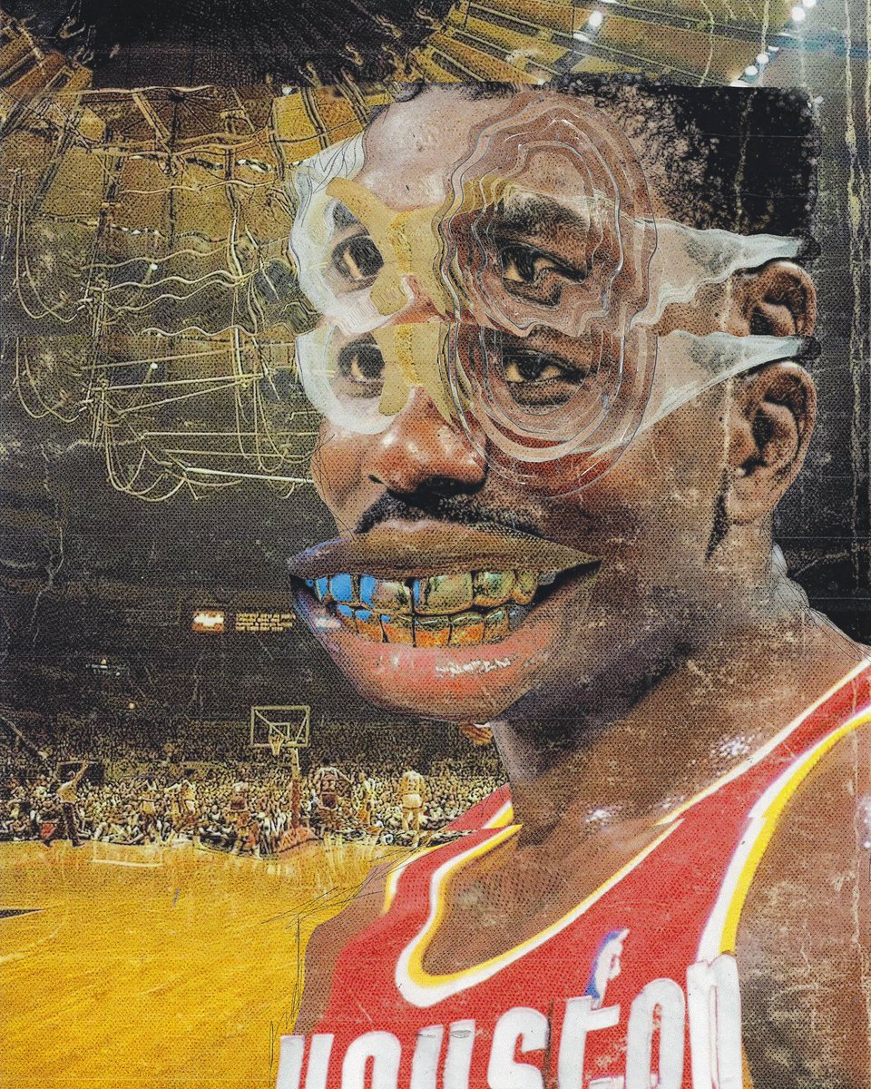 LandonKhiry's tweet photo. title: HAKEEM OLAJUWON ‘95 🌎💕 https://t.co/5Tu1rS63na