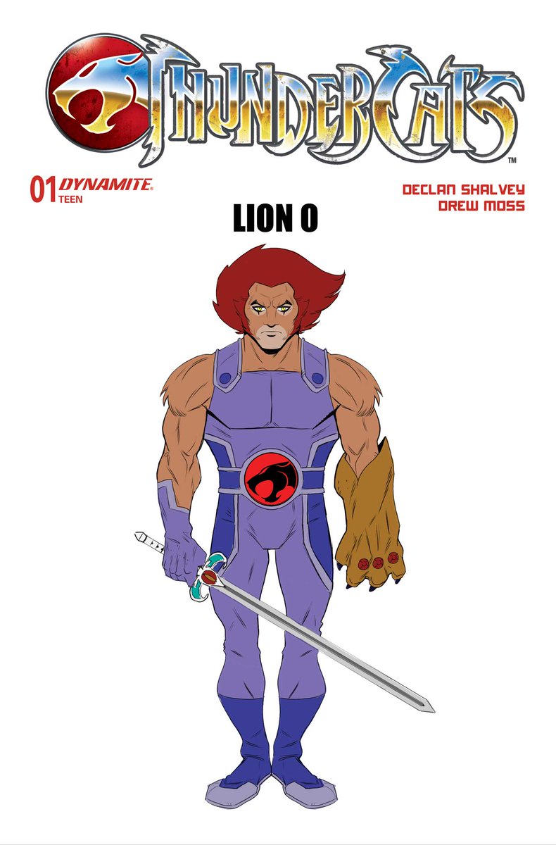 DynamiteComics's tweet photo. Monday is the Final Order Cutoff for Thundercats #1from Declan Shalvey and Drew Moss. Look for the Logo, Spotlight and Design covers.
#thundercats #declanshalvey #drewmoss
https://t.co/GGkjaUr8lR https://t.co/wPzYfWYCqL