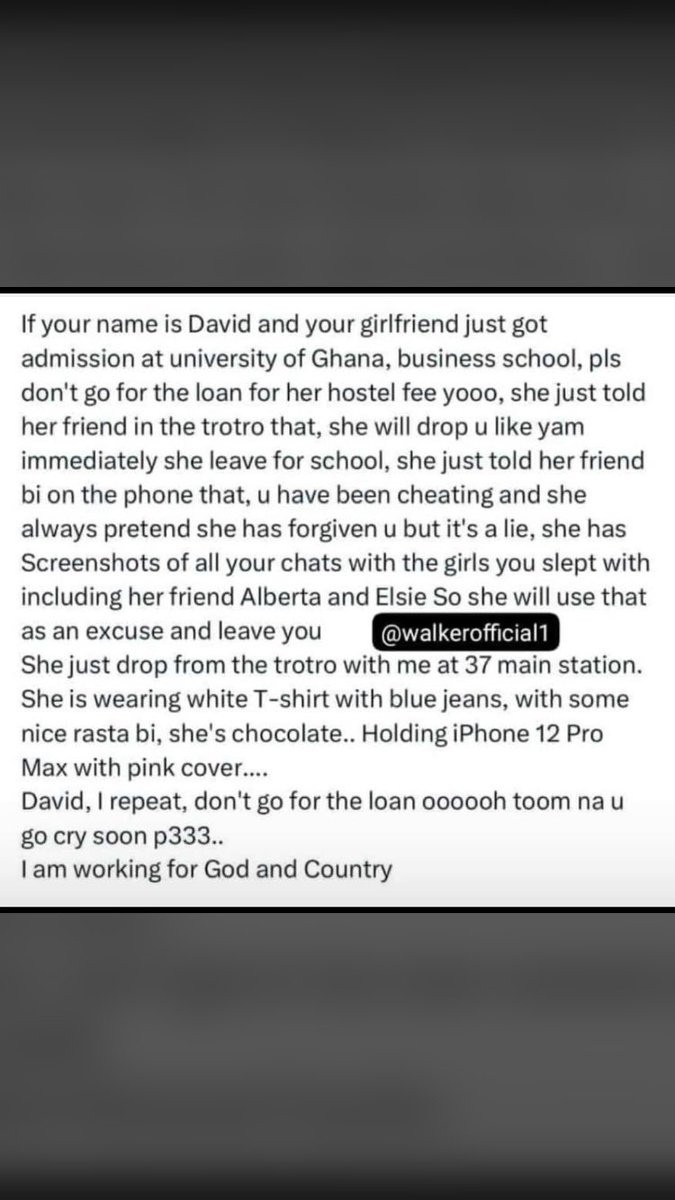 Dzifapercy's tweet photo. Share to safe a brother🙏🏿 https://t.co/zTXf6DJZRp