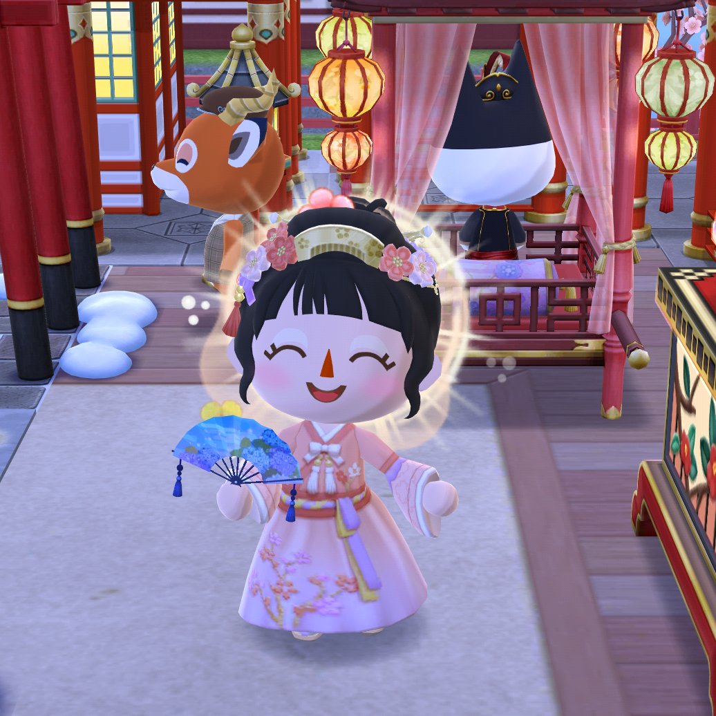 ElsaACNL's tweet photo. J'ai craqué J'ai pris le dragon géant #AnimalCrossing #PocketCamp https://t.co/gps07gy9H3