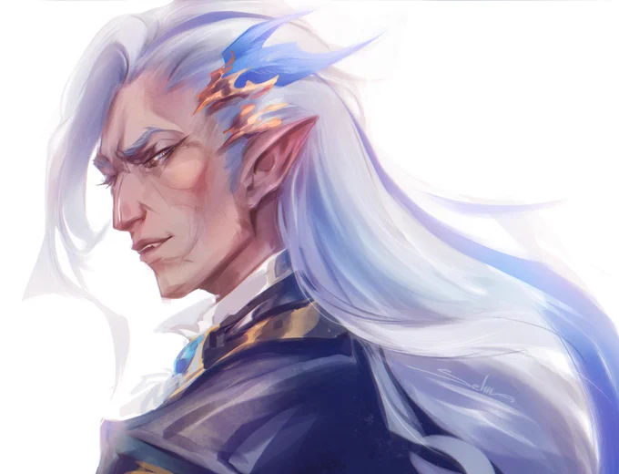 Neuvillette The Chief Justice is too handsome    #GenshinImpact #Neuvillette