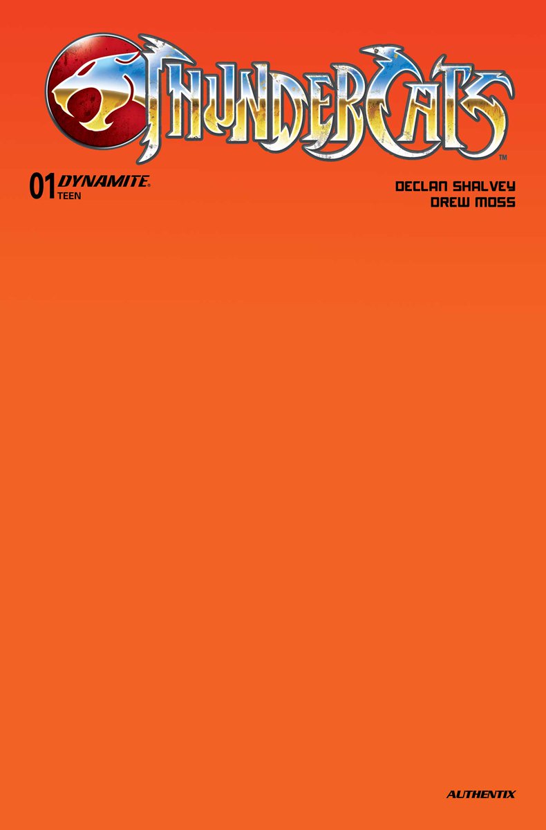 DynamiteComics's tweet photo. Monday is the Final Order Cutoff for Thundercats #1from Declan Shalvey and Drew Moss. Look for the blank Authentix cover. Also available in Orange.
#thundercats #declanshalvey #drewmoss
https://t.co/GGkjaUr8lR https://t.co/wnvry2pTS4