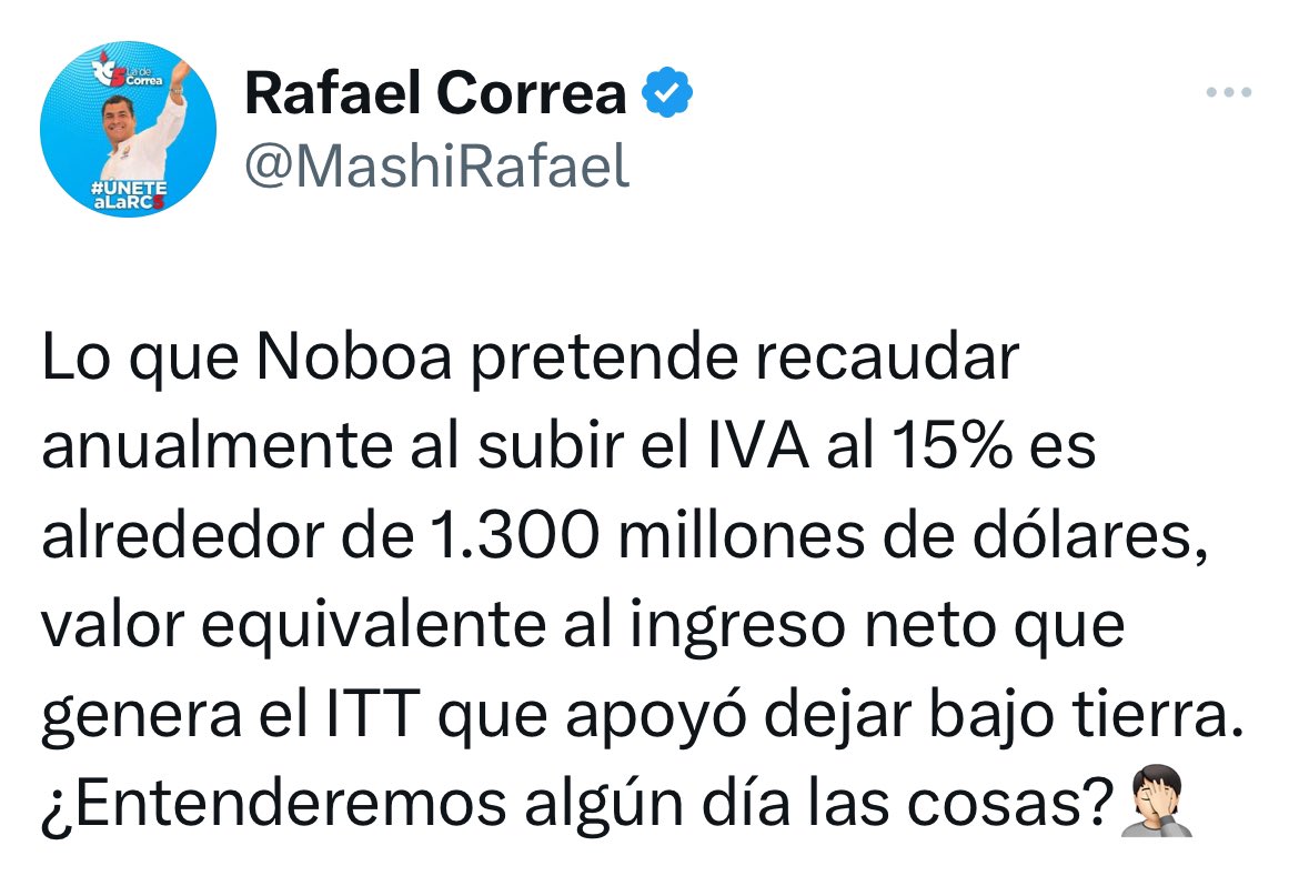 DrRobertoLopez2's tweet photo. Dijo el imbécil RATERO que nos subió el IVA luego del terremoto, pero se ROBÓ la plata de los damnificados. Ladrón HDLGP 😡 https://t.co/XBlSdwxScg