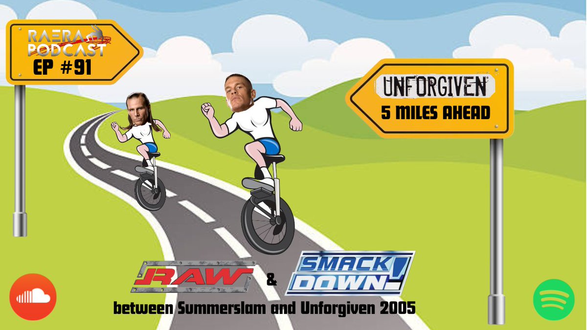 🚨EPISODE #91 IS NOW AVAILABLE🚨

Join us as we unicycle towards Unforgiven 2005!

soundcloud.com/raerapodcast/e…
 and all podcast platforms

video version available to all backers at - patreon.com/posts/episode-…