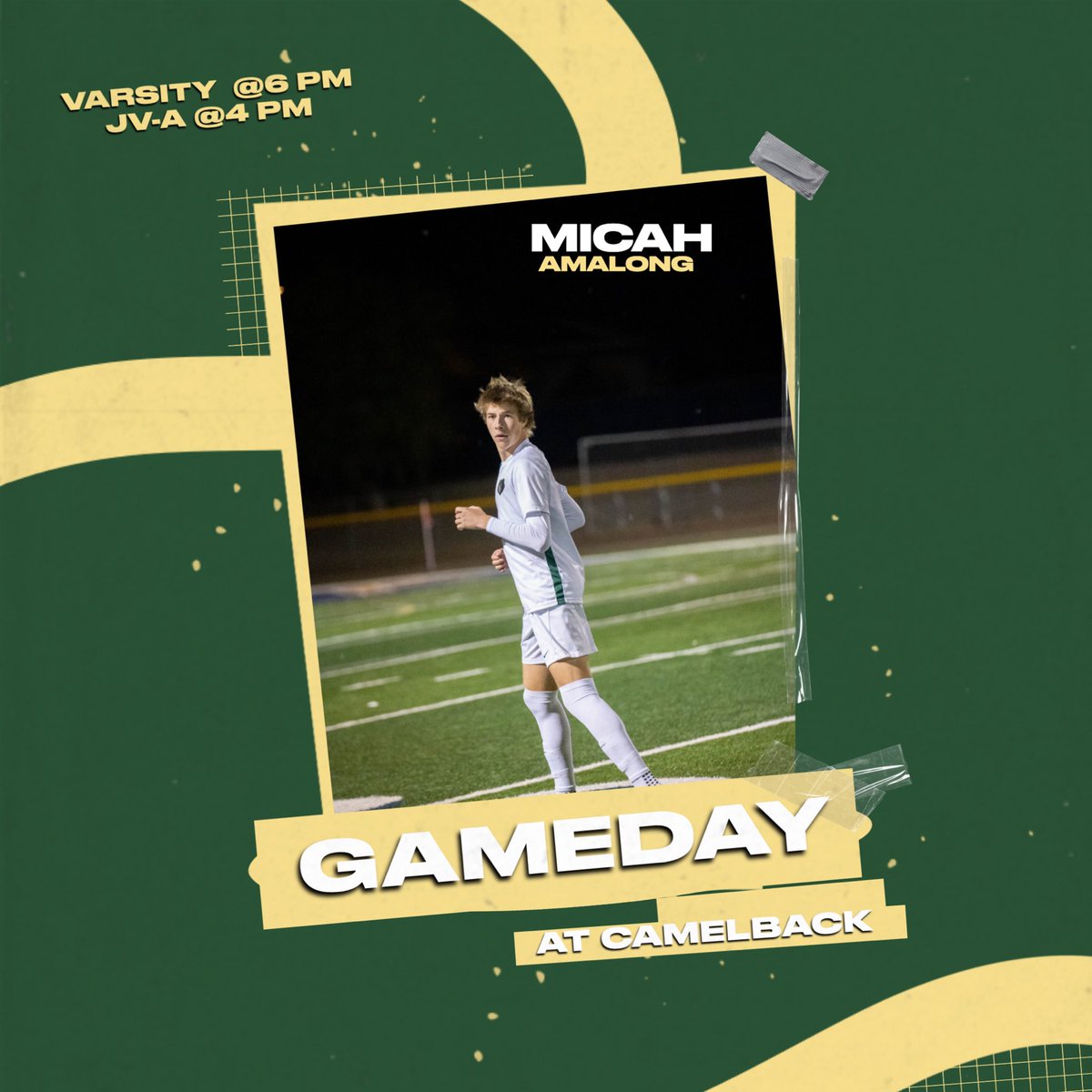 Varsity and JV-A will be on the road again, tonight at Camelback!

#GoBears #BashaBoysSoccer #BuildingBasha