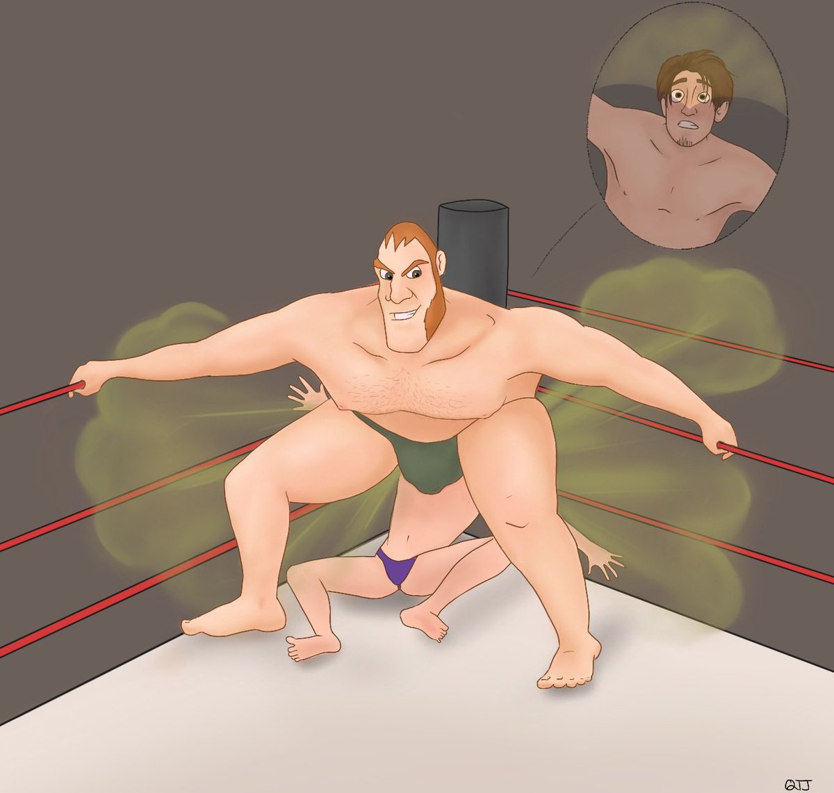 LUVQTJ_'s tweet photo. Commission I finished last week - Flynn Rider getting a stinkface by one of the Stabbington brothers 💨

#eproctophilia #gayfarts #malefarts #malefarting #fartfetish #fartkink #facesitting #stinkface #gaydisneyart https://t.co/pPO8ghG8sI