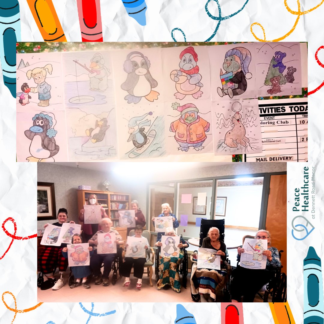 DennettRehab's tweet image. Colorful chaos! Residents teamed up for a wild page-swapping extravaganza, creating a vibrant masterpiece every five minutes. 🌈🎨 #colorswap #dennettroadmanor