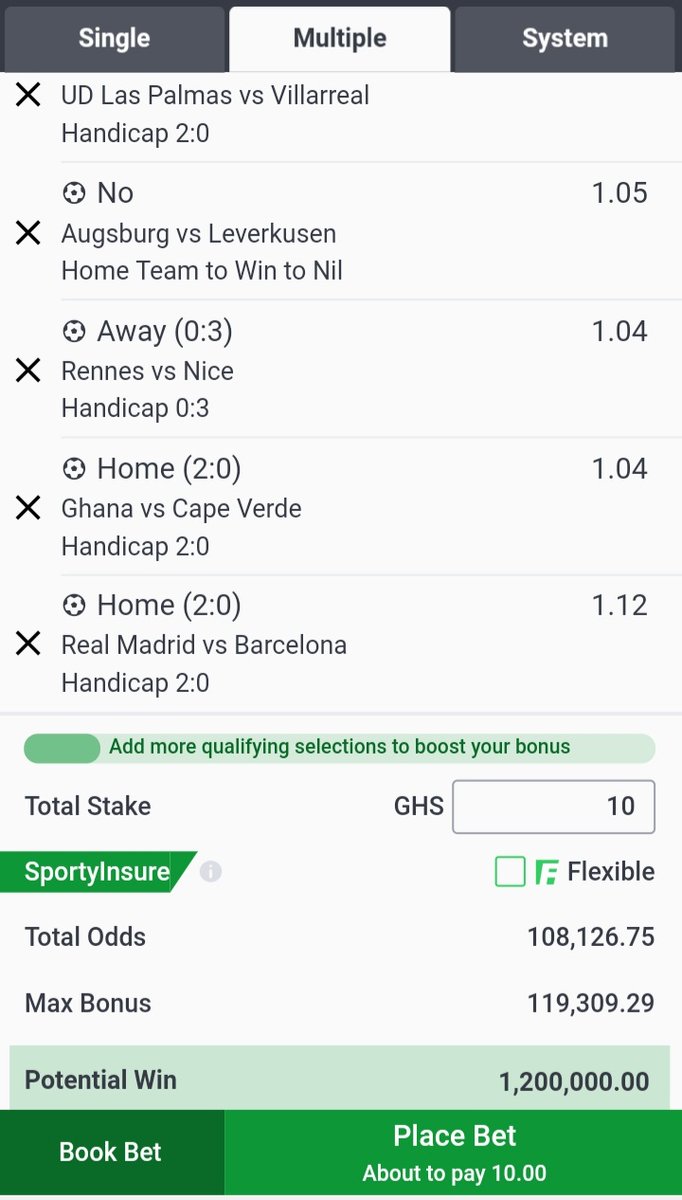 I spent 47 hours on this weekend slip and I strongly believe this slip will save us. 

Gh10 to win 12 billion. 108K well analyzed odds

Retweet for an investor to see 

Check first comment for code fam ❤👇