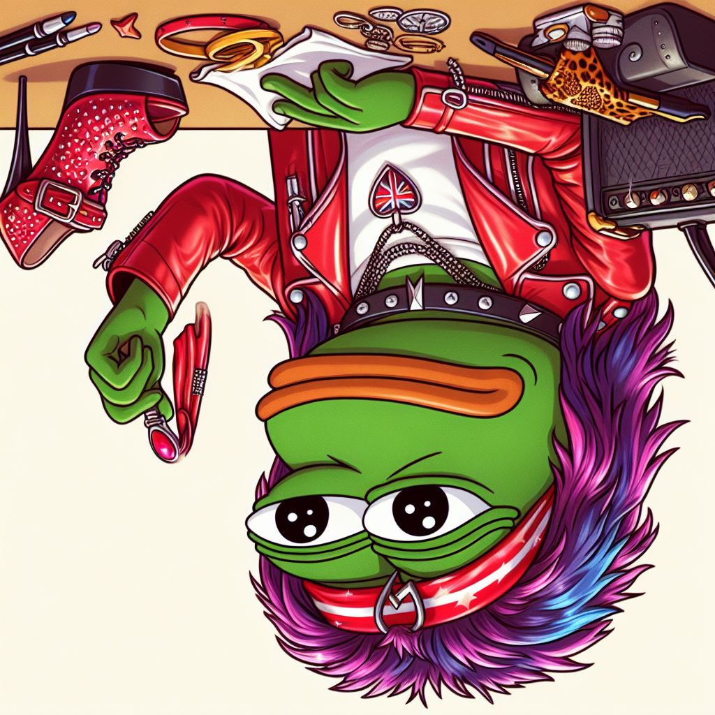 TGIF

I am getting dressed for a glam rock party weekend.

What are your plans?

#memecoin #TGIF #pepecommunity  #glamrock