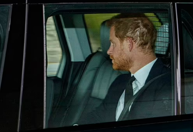 A seething Prince arrives alone at Balmoral as Meghan is expressly denied access following the death of our beloved Queen. #FlopGunHarry's petulance, even at such a historic moment, is simply staggering.
