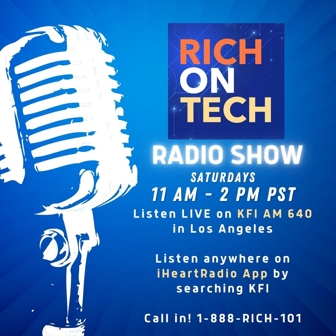 Guests are locked in for the Rich On Tech Radio Show tomorrow!

Tune in!

Gary Shapiro, President and CEO at Consumer Technology Association

Michael Fisher, Creator and Co-Founder of Clicks, a physical keyboard for the iPhone

Sameer Samat of Google, General Manager and Vice