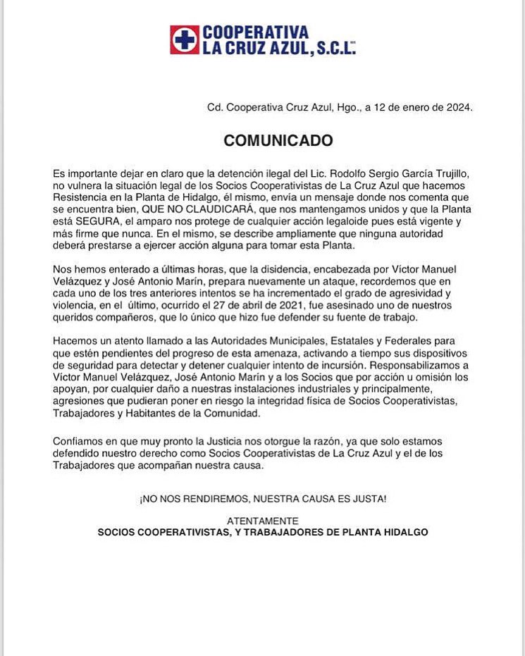 Comunicado