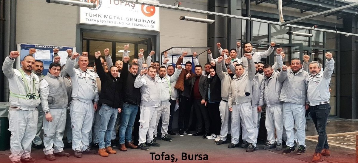 metaliscisi's tweet photo. Türk Metal Sendikası’nın grev kararı alması ardından MESS fabrikalarında grev kararları imzalandı ve asıldı.
#İşgalGrevDireniş
#FabrikalarMESSeMezarOlacak
#EylemseEylemGrevseGrev
#ZaferDirenenEmekçininOlacak
#Arçelik #Ford #Tofaş #Autoliv #Perfektüp #CMSJant https://t.co/hIsF6mNvOE