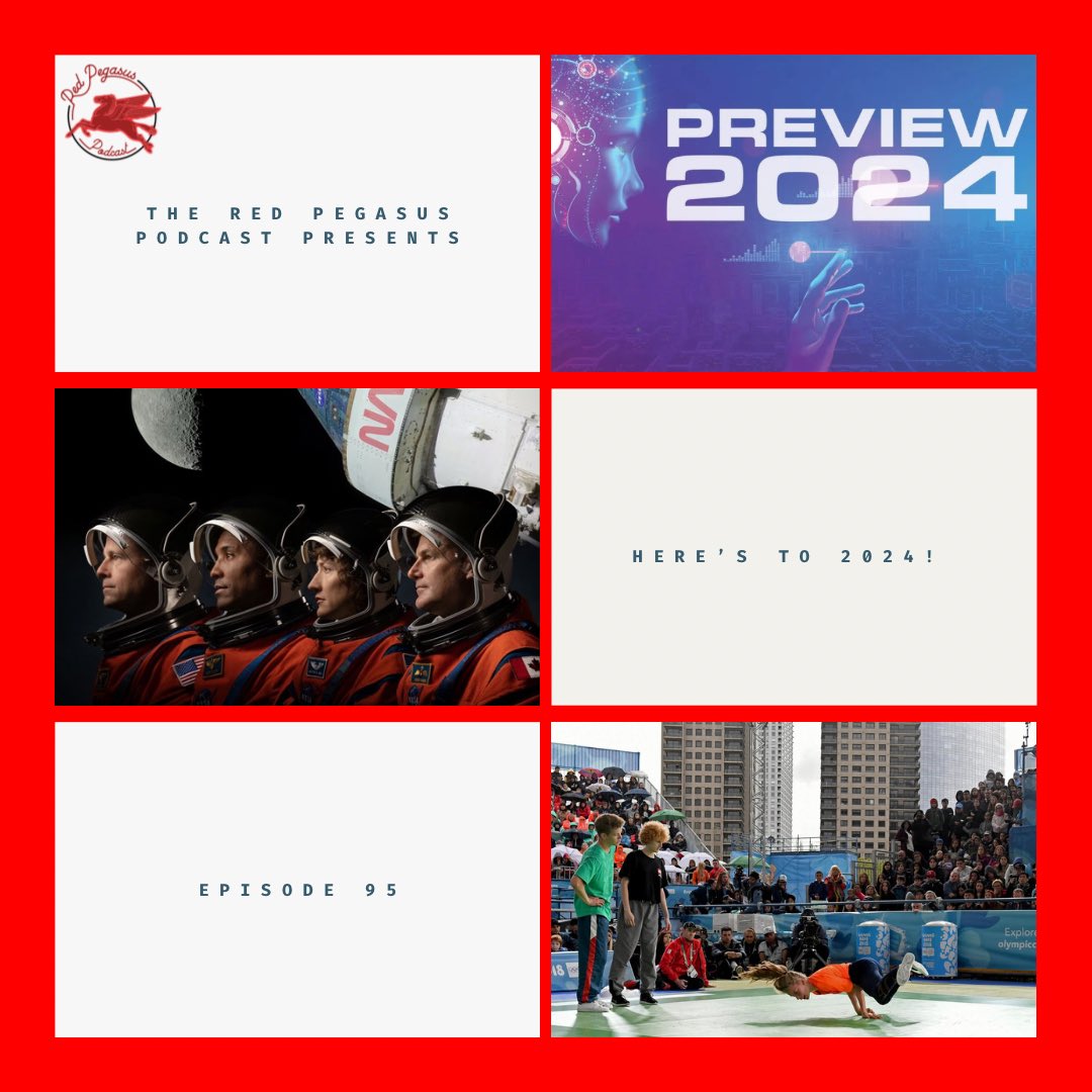 Here’s To 2024! | Ep. 95

2024 is going to be a great year!... Right?... Right.

Throughout episode 95, the guys preview a year full of fun, exciting, and unfortunate things. From the Summer Olympics, to a moon landing, to the world's most anticipated election year yet.