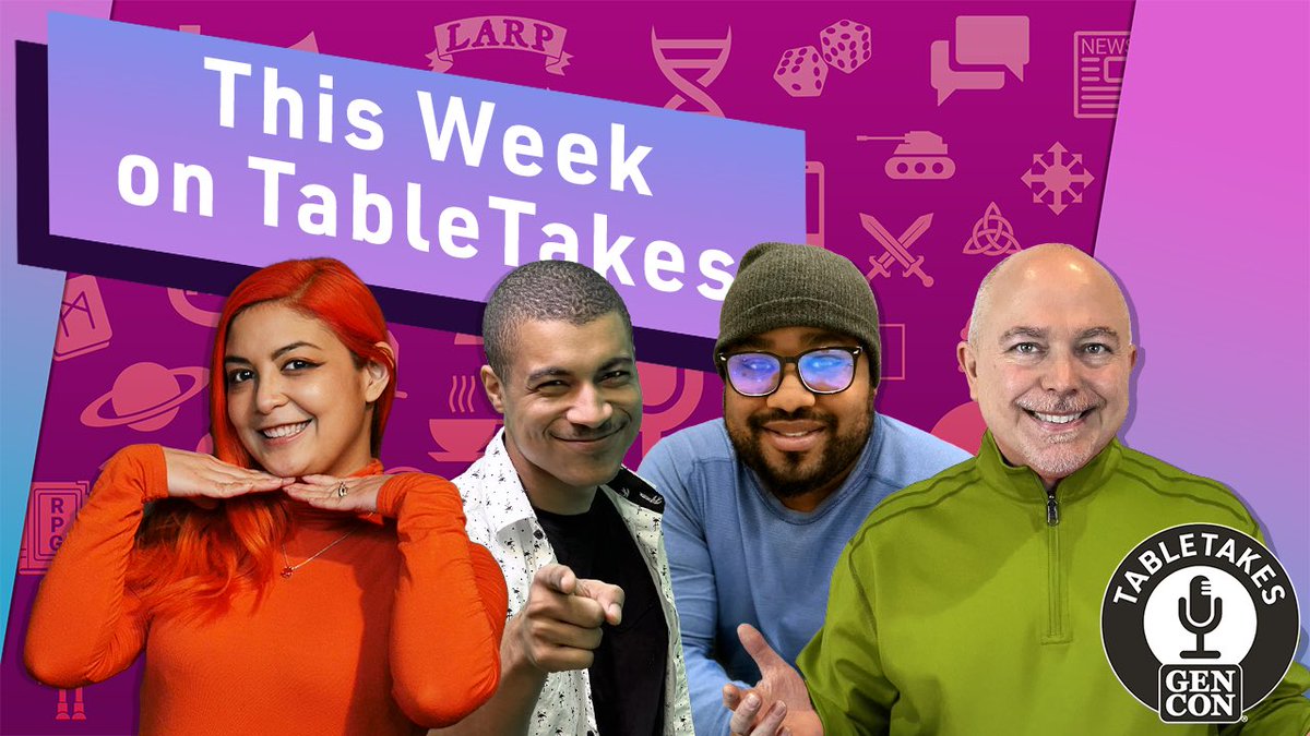 WorldofChaldea's tweet photo. TableTakes
Friday January 12th
2pm PT
https://t.co/3gZzuDWHIK
Join us for TTRPG news and an interview with @Gen_Con TV host of Sarahβs Table, @PixiesAndPins
#GenCon #GenConTV #TableTakes #news #RPG #ttRPG #SarahsTable #JoyfulGaming #Interview https://t.co/8M6al8Nd3o