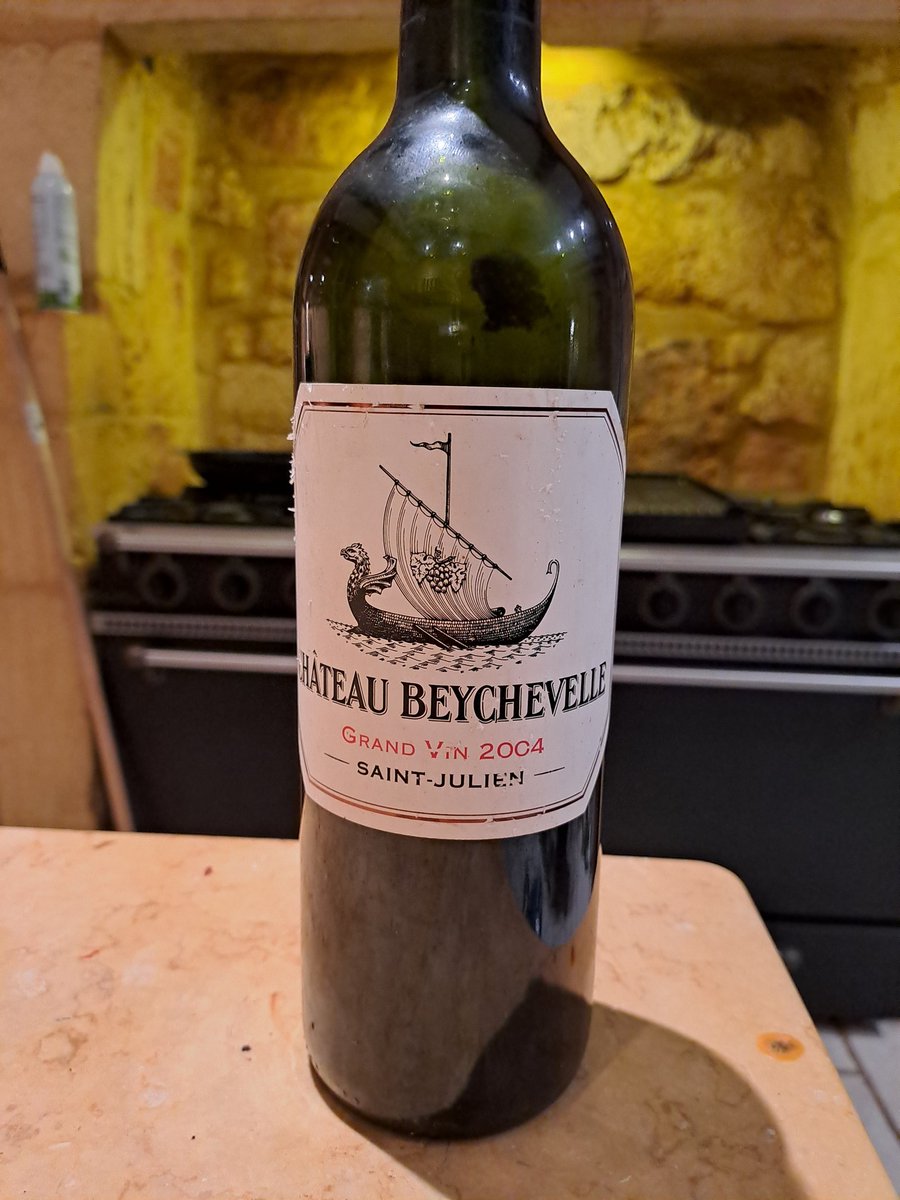 3rd 2004 #bordeaux of the year. At the time Beychevelle had lost its lustre with the critics but 20 years on pleasing not profound and certainly ready to drink