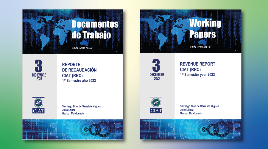 ¡Nueva publicación!
DT-03-2023: Reporte de Recaudación CIAT (RRC). 1er Semestre año 2023. Mira cómo la desaceleración de la recaudación iniciada en 2022 ha mostrado sus efectos.
¡Descárgalo!
🇪🇸 tinyurl.com/yqxtb6bu
🇬🇧 tinyurl.com/yk77he3d
#Recaudación #revenue