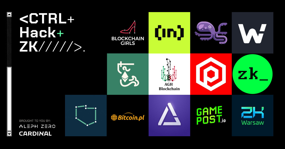 🫡 Let's take a moment to thank our amazing community partners for spreading the word about CTRL+Hack+ZK!