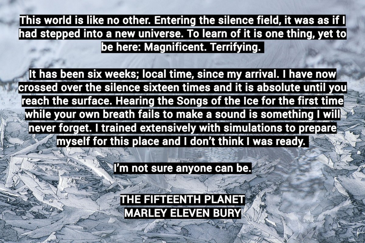M11BuryAuthor's tweet photo. Professor Sitina Verita; one of the most renowned scientists of the Seventh Age, admitting that she wasn't ready for The Fifteenth Planet.

Are you?

#thefifteenthplanet #theendlessstars #scifibooks #scarybooks #scary #shortstoryhorror #cosmichorror #horrorbooks https://t.co/CRNx5QOzWF
