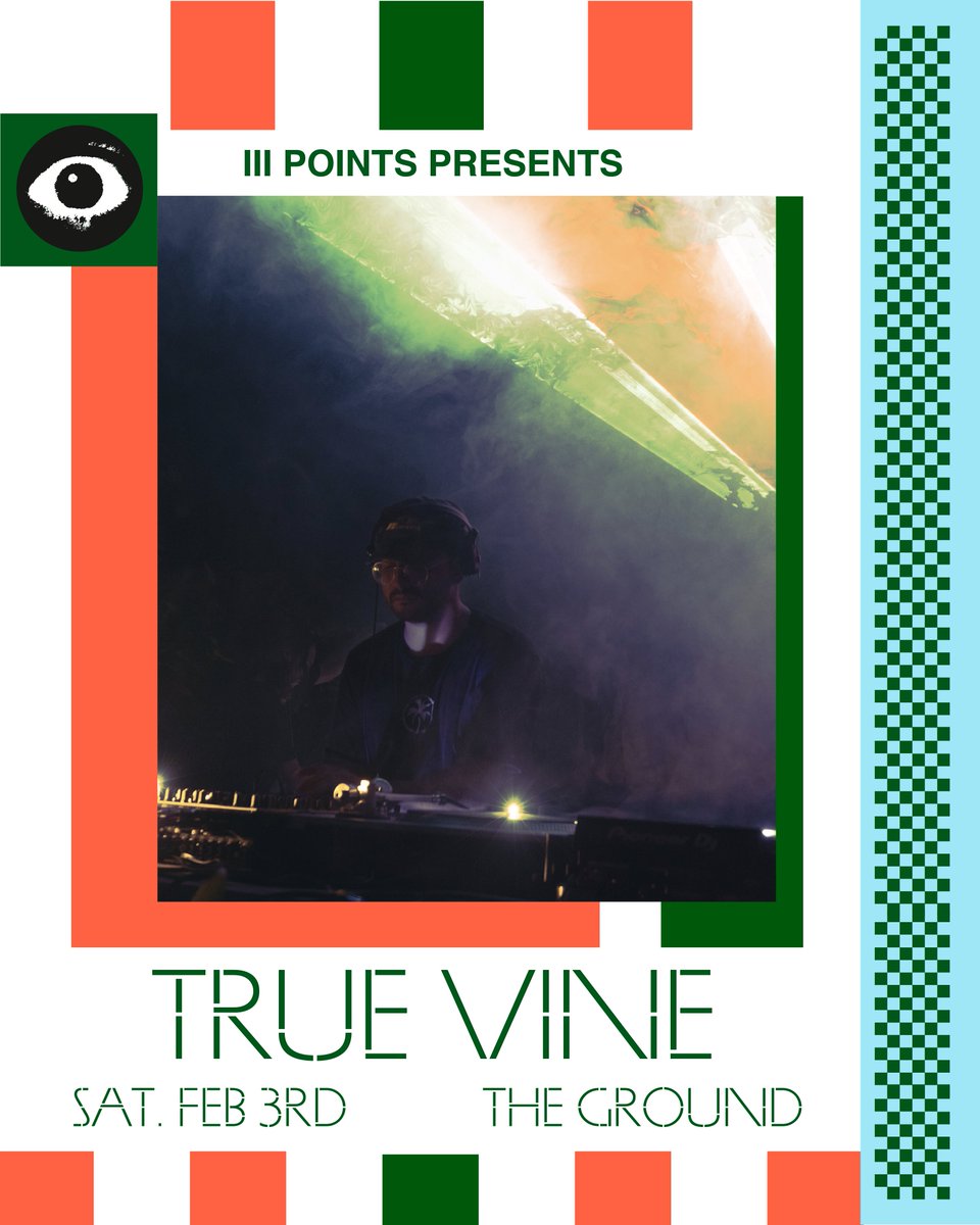 III POINTS PRESENTS @nosajthing B2B @jacquesgreene + @playerdavee + true vine on Saturday, February 3rd 🔥 Secure your tickets and join us at our first of many events this year 🌪️ Link.dice.fm/jgnosajmiami