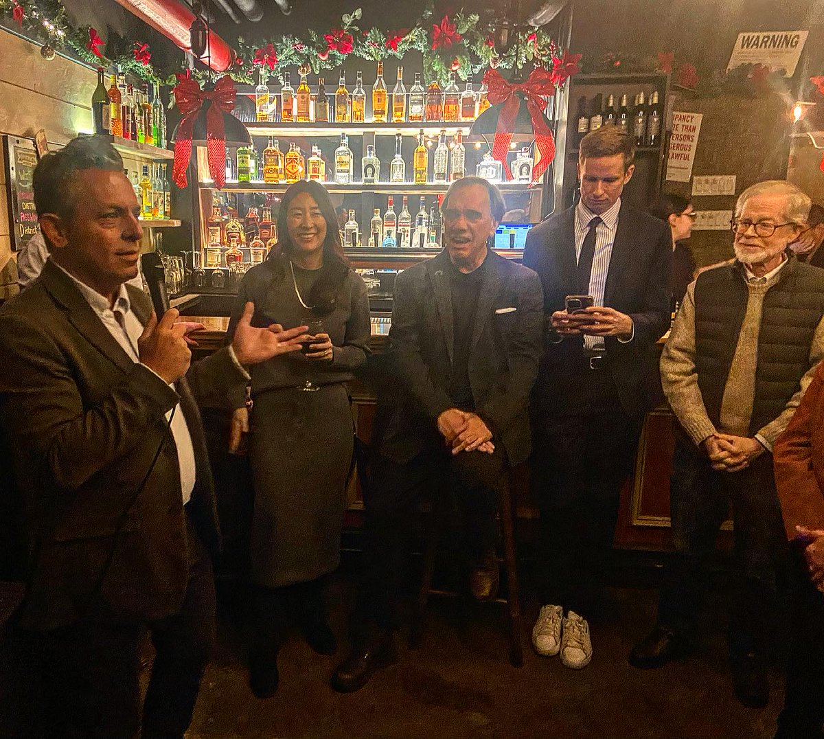 GeorgeArztComm's tweet photo. Had a great time at @tonysimone's birthday!

Stellar turnout, including his predecessor the honorable Dick Gottfried, NYC Councilman @ebottcher Assemblymembers @AMGraceLee, @AlexBores &amp; @DeborahJGlick!

Happy Birthday Tony!

#GAC
#georgearzt
#tonysimone
#georgearztcommunications https://t.co/A4X6TRVkrS