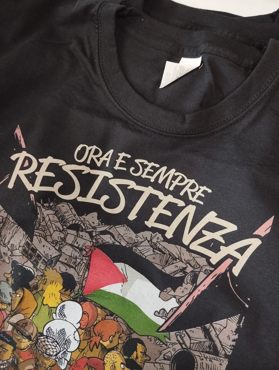 SgrazX's tweet photo. Quasi pronti per domani #Ore15 a #Roma in Via dei Fori Imperiali.
È una delle occasioni in cui troverete anche le maglie per la campagna #SOSGAZA
#FreePalestineFromlsraelNOW https://t.co/KegYhcOTHL