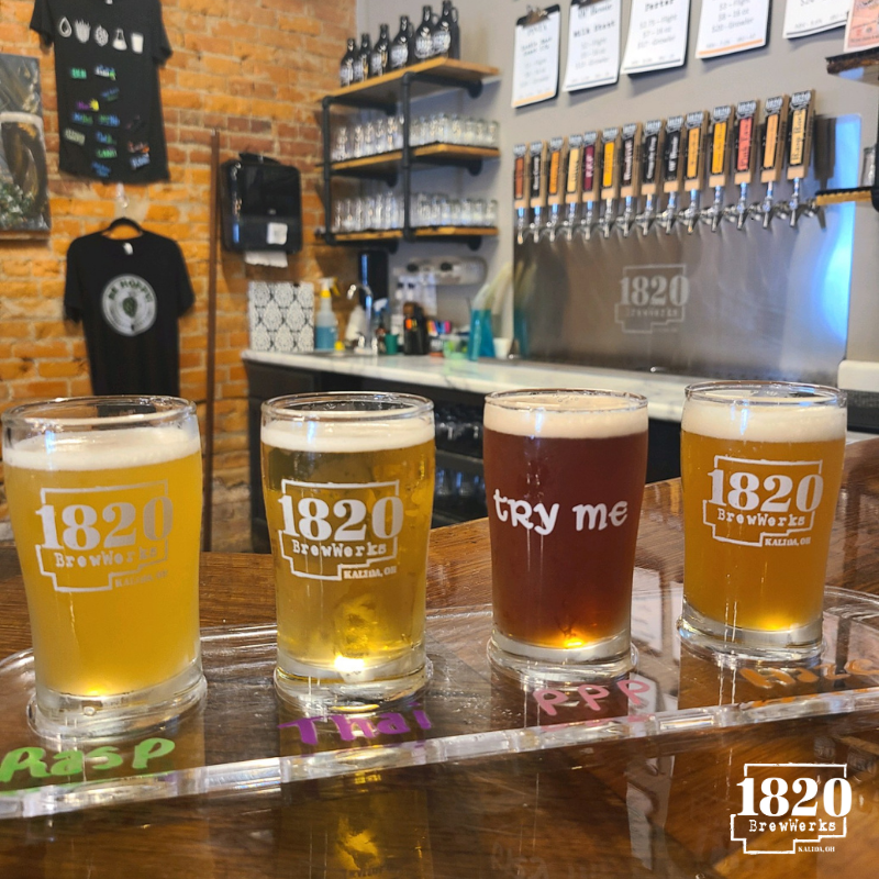 Friday: the perfect day for a growler fill or two! What’ll it be this weekend?

🍻Blackbeard's Brew
🍻Pond Hoppin
🍻Road(i)E
🍻Drei Konige

#localbrewery #OhioCraftBeer #OhioBeer #DrinkBeerMadeHere #1820brewwerks #eatlocal