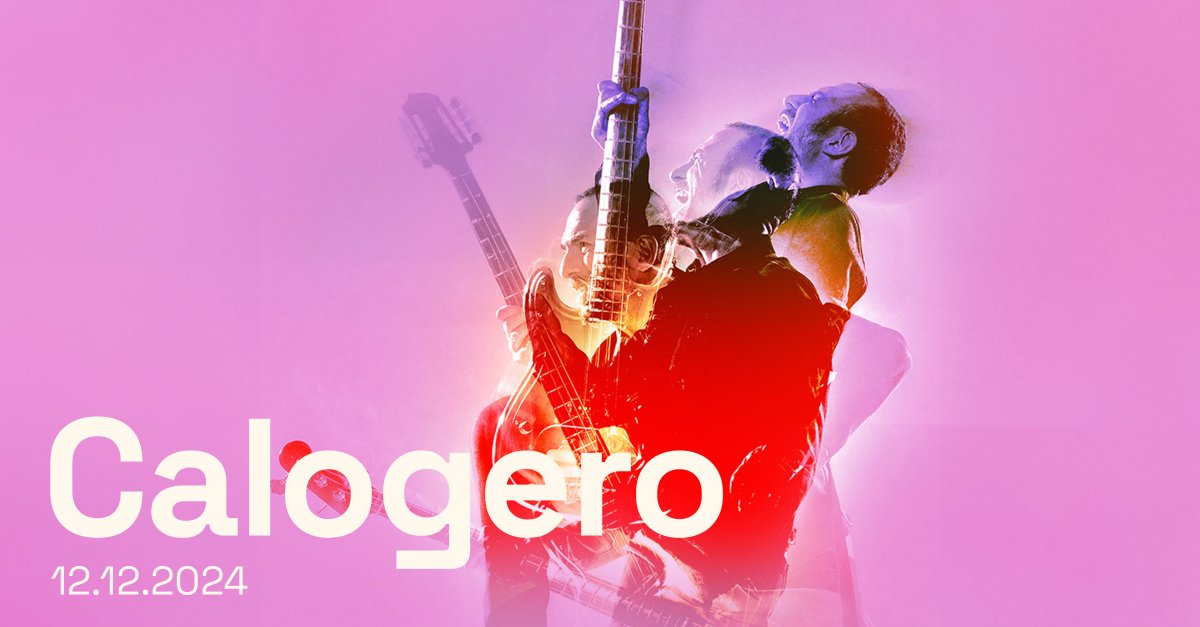 vorstnationaal's tweet photo. NIEUW! @calogerofficiel komt met zijn A.M.O.U.R. Tour naar Vorst Nationaal op 12 december 2024. Tickets zijn meteen beschikbaar!
🎟 https://t.co/M1ybXDrVb5
#Calogero #AMOURTOUR #VorstNationaal #Tickets #Ticketmaster #ODLive #Concert #pop @ticketmasterben https://t.co/PPDrmhPWc6