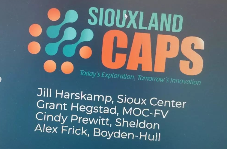 MOCFV_CAPS's tweet photo. Thanks to @nwciowabusiness for inviting us to share more about our CAPS Programs in NW Iowa with your Accelerate Siouxland Leadership cohort. Great opportunity to network with business and industry leaders!

@SiouxlandCAPS

#mocfv #GoDutch #stembest #capsnet #bettertogether https://t.co/gJDWKHJNIr