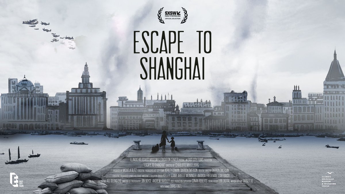 Could not be happier that ‘Escape to Shanghai’ - the story of Holocaust survivor Doris Fogel that I directed - will premier @sxsw Doris passed away a few weeks ago and will be greatly missed for the feisty powerhouse that she was 🔥 but her story will live on!