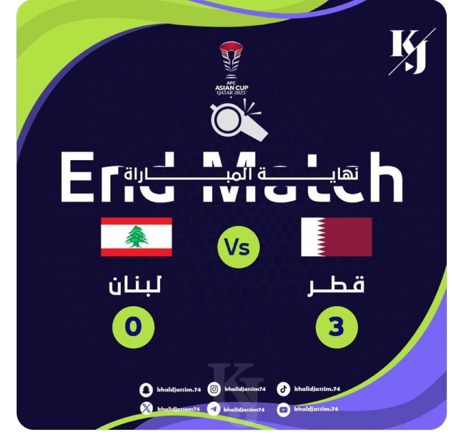 hard_qatar2022's tweet photo. بدأواالمسيرة في نجاحٍ باهرٍ
فوزٌ تُعانقُهُ السعادةُ بالعَبق
قطرُالرُقيُ بكلِ يومٍ ترتقي
تخطو وتعبقُ بالمسيرةِ تعتنق
جَدت بأمسِهابالآماني والرؤى
واليوم تحصدُ كُل جَدٍ بالأُفق
أرقى الآمالُ الصادحاتُ بأمسِنا
باتت حقائقَ والحقيقةُ كالوَدق
#هارد_قطر
#هيا_آسيا #كأس_آسيا2023  
#قطر2023 https://t.co/BEdgVePSAg