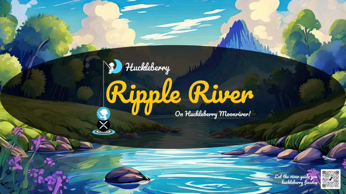 🌊 @HuckleberryDEX #MOVR rivers is back! ✅ Ripple River ✅ Hydrology: $FINN / $XRP ✅ Enjoy Current APR at 343% ⬇️ Visit Here: moonriver.huckleberry.finance/#/