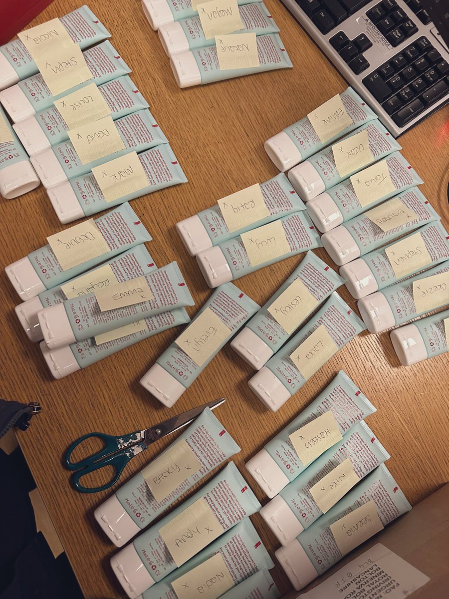 Love a little self-care freebie! Thank you #nursem for sending these for the team! 🫶🏽

#selfcare #staffwellbeing #PNA
<a href="/GMMH_NHS/">Greater Manchester Mental Health</a>