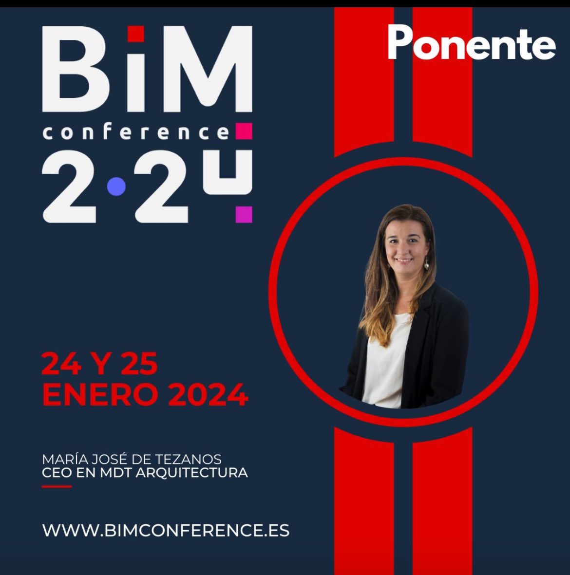 TezanosMaria's tweet photo. Agradecida de ser parte de la #BIMCONFERENCE2024 organizada por @NKE_Spain https://t.co/z8CKopu0Rp