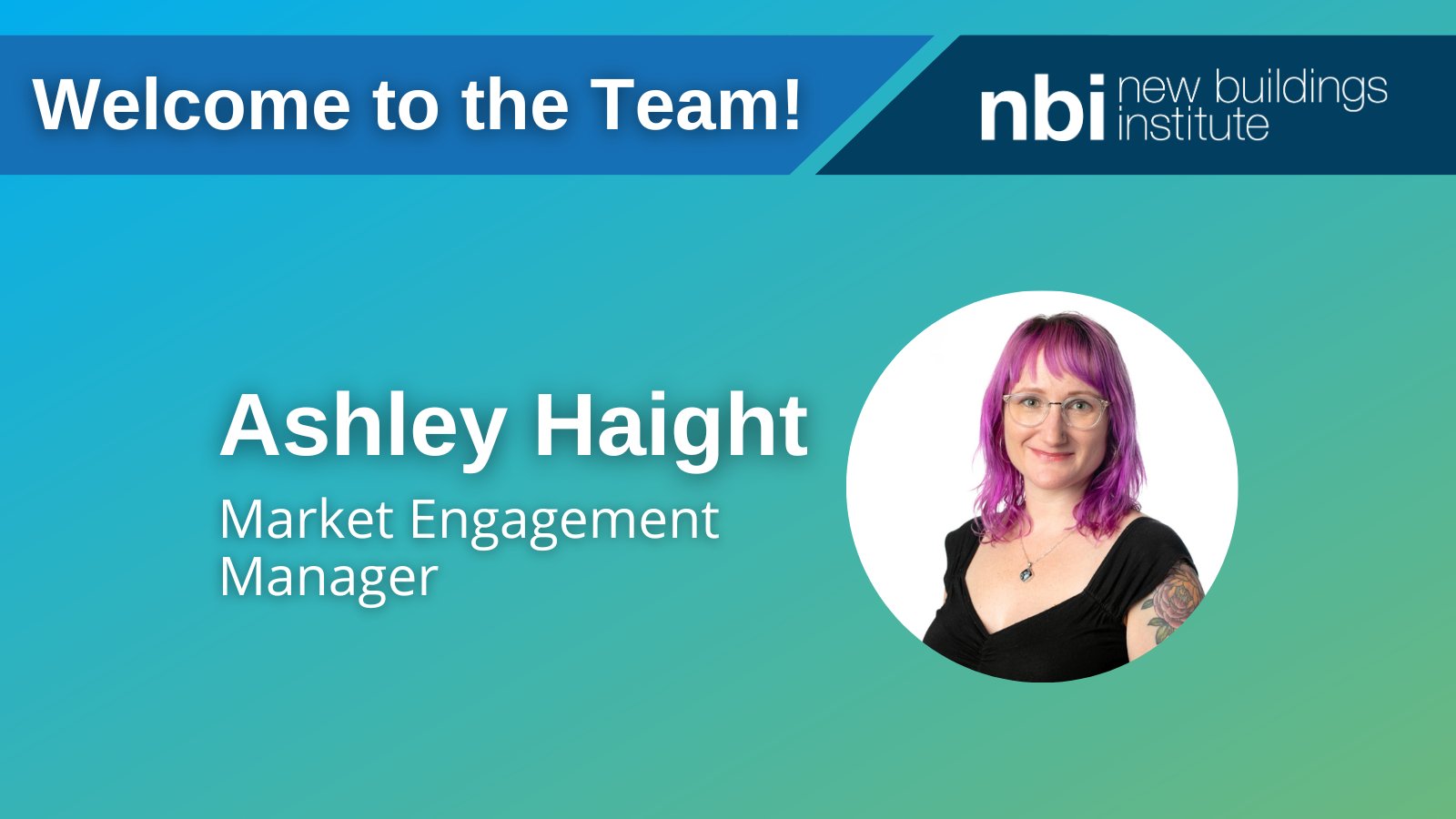 New Buildings Institute on X: "We're excited to welcome Ashley ...