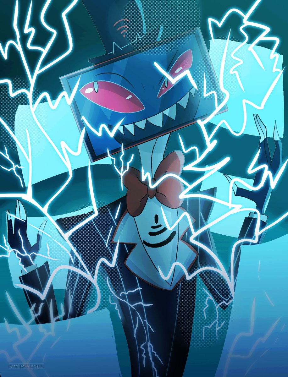 KeyoKenser34's tweet photo. I just wanted to draw Vox.
#HazbinHotel #Vox #HazbinHotelVox #art https://t.co/Xbuvy7tP7S