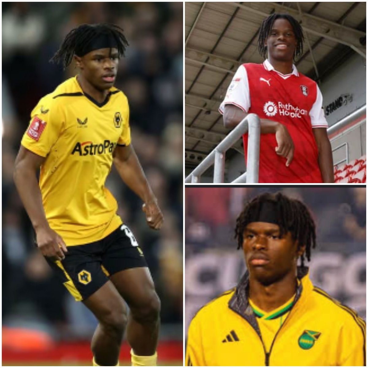 JockMcTeckle's tweet photo. Hearts have signed  Jamaica defender Dexter Lembikisa on loan from Wolves until the end of the season.
The 20-year-old right-back spent the first half of the season on loan at Rotherham  in the English Championship. 
Lembikisa has 14 caps for the Reggae boys! https://t.co/Ds2ByCA5Qv