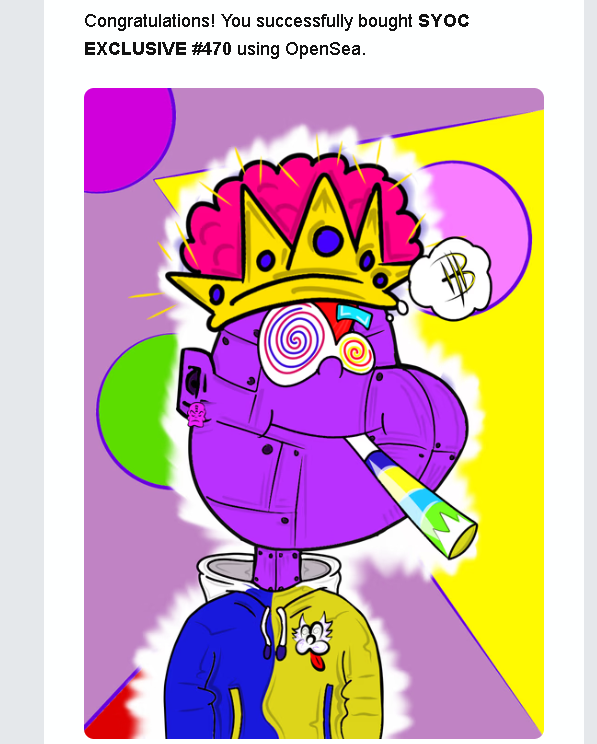dustydude42079's tweet photo. 🤟😎🤙 @6yocNFTProject loving my latest snag! Such a long time fan of your work fam! #HappyFriday 

🔥👀👇 #SYOC #StopBullying https://t.co/c0qasH6QIS