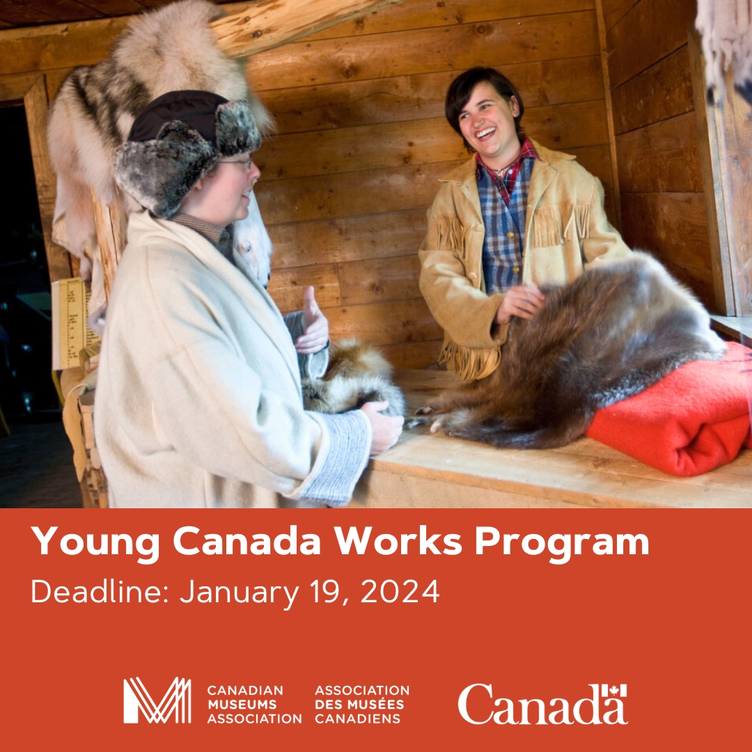 REMINDER: If you are looking for financial support towards hiring students for your institution in the 2024 - 25 year, <a href="/musecdn/">The CMA | L'AMC</a>'s Young Canada Works (YCW) Program is accepting applications until January 19, 2024.

For more information on YCW, visit bit.ly/3SfQMkp.