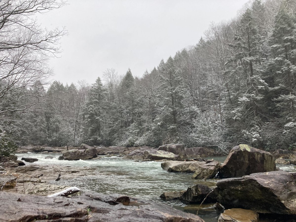 Morgantown Area Ascend members started off their New Year with a hike to Wonder Falls at Big Sandy Creek in Bruceton Mills! 📍: Big Sandy Creek